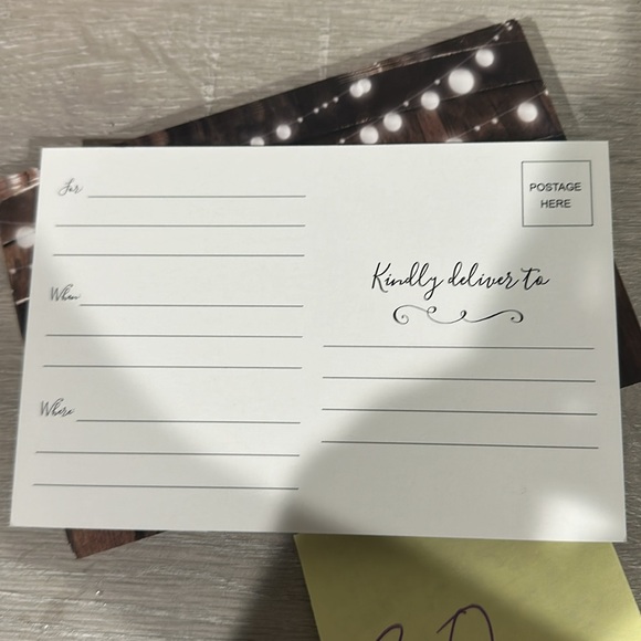 30 save the date cards for events / wedding - Picture 2 of 2